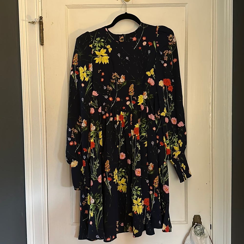 Pomander Place Wildflower Spencer Puff Sleeve Dress